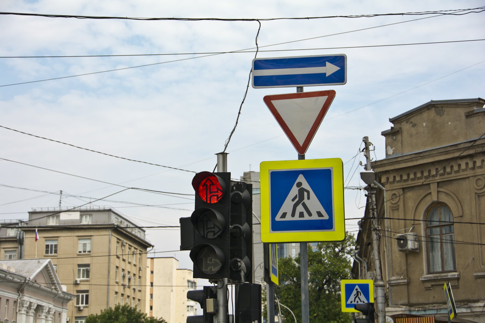 В Краснодаре движение по пер.Курганному станет односторонним