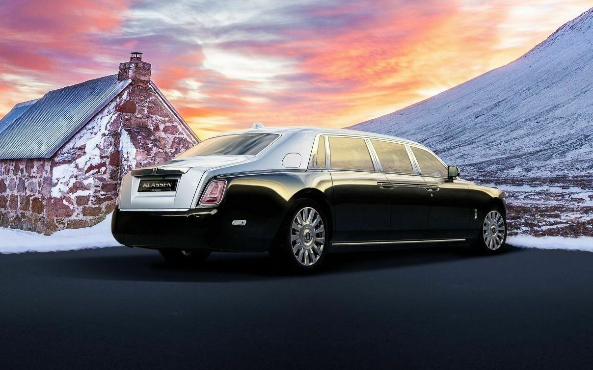 Rolls-Royce Phantom превратили в семиметровый лимузин