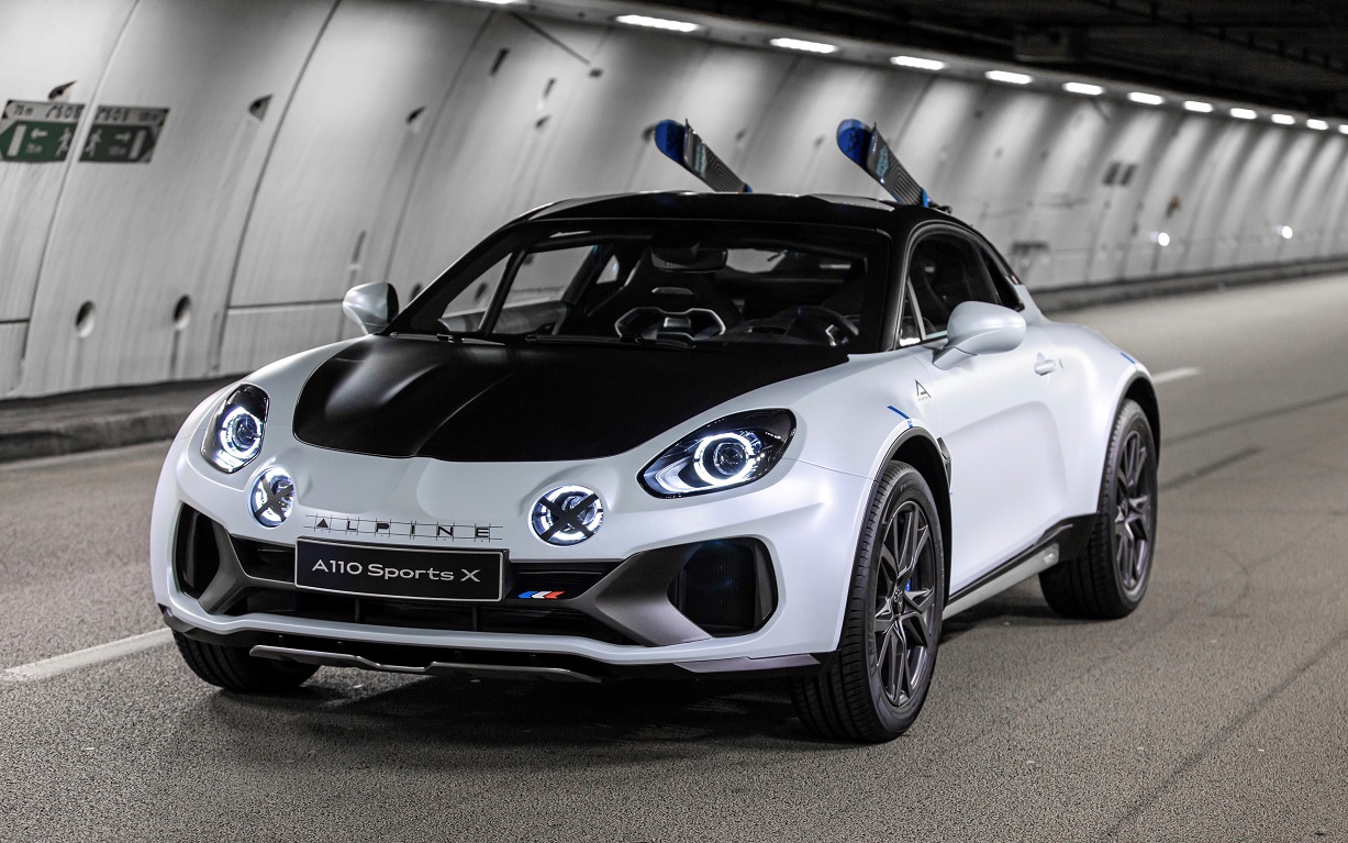 Купе Alpine A110 превратили во вседорожник