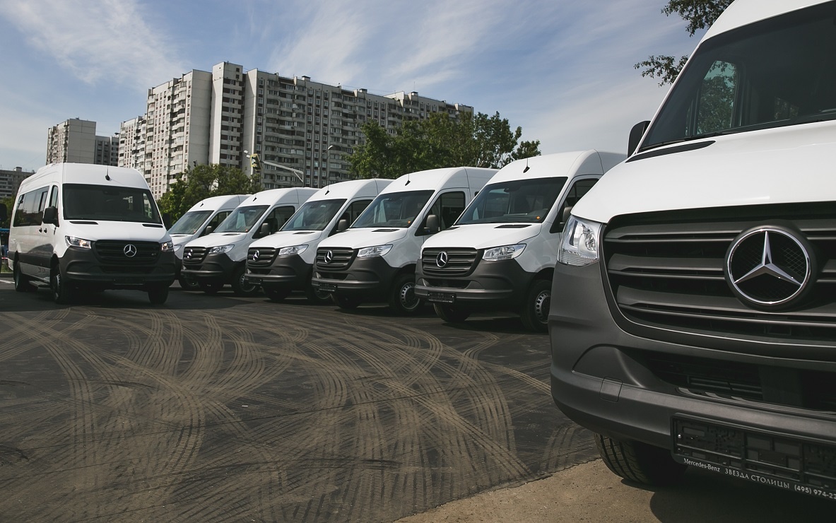 В России объявлен отзыв 352 автомобилей Mercedes-Benz Sprinter