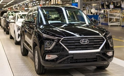 Автозавод Hyundai, расположенный в Санкт-Петербурге, возобновил работу после почти двух лет простоя