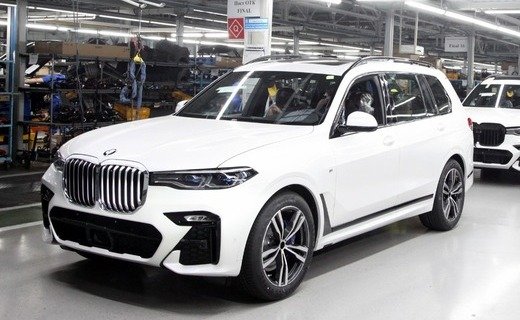 Юбилейным автомобилем, собранным на "Автоторе", стал BMW X7