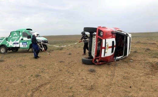 Напарник Богодистова Владимир Черноситов рассказал порталу "За Рулём Кубань" подробности аварии на ралли "Золото Кагана"