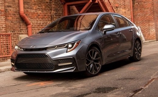 Toyota Corolla в 2021 году была продана по всему миру в количестве 985 336 экземпляров