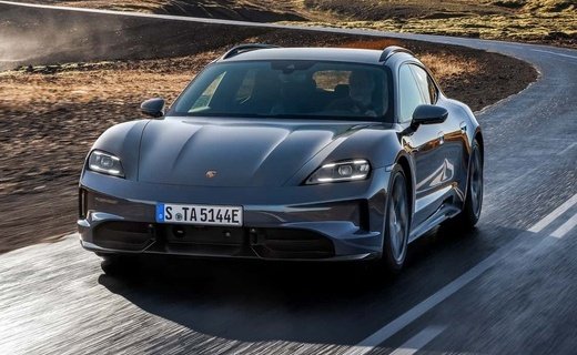 Компания Porsche завершила обновление электрического семейства Taycan