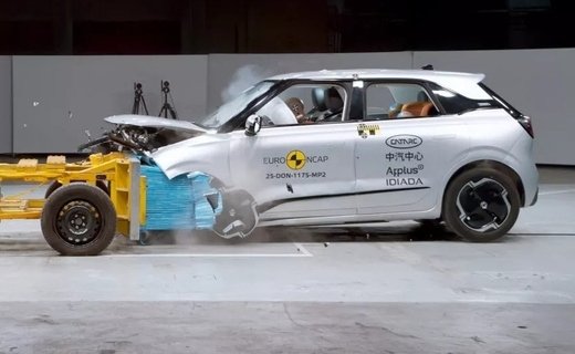 Euro NCAP поставила всего три звезды из пяти возможных китайскому электрокару Dongfeng Box за безопасность