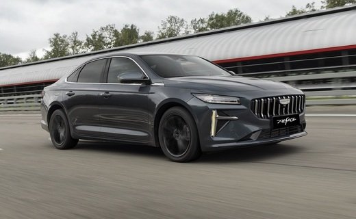 Компания Geely привезла в Россию новую версию бизнес-седана Preface