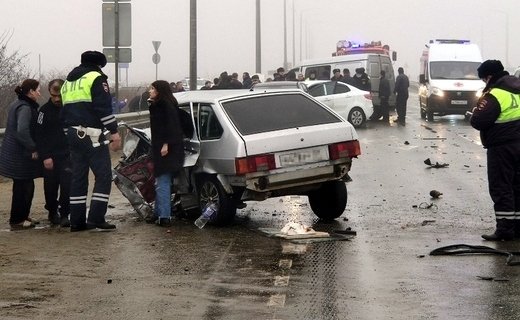 Смертельное ДТП произошло утром 31 декабря 2021 года в Теучежском районе республики Адыгея