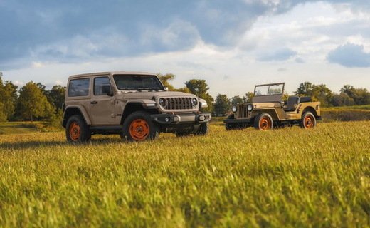 Jeep представила специальную версию Wrangler JL-2A, созданную в честь легендарного Willys CJ-2A
