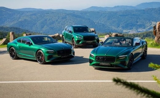 Британская компания Bentley представила региональную коллекцию автомобилей Black Forest