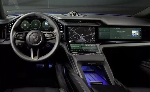 Рассекречен интерьер электрического кроссовера Porsche Cayenne Electric