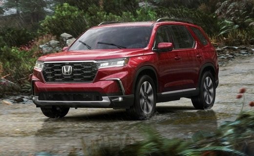 Honda Pilot нового, четвёртого поколения стал самым большим и мощным SUV за всю историю марки