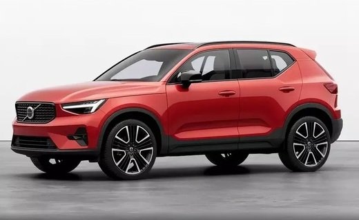 Volvo XC40 получил изменённые передние фары, новый передний бампер, задние фонари