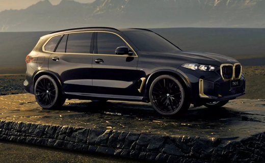 Компания BMW представила в Китае специальную версию кроссовера X5 - Dark Flame