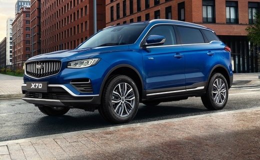 Белорусская марка Belgee представила обновлённый кроссовер X70, оснащённый систмой полного привода