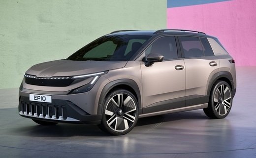 Компания Skoda представила свой новый электрический шоу-кар -  кроссовер Epiq, который в будущем станет серийной моделью