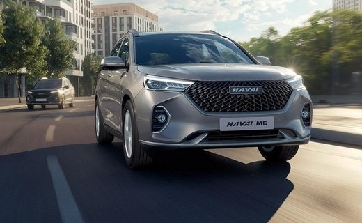 Haval M6 будет доступен в России с механической коробкой передач или "роботом", минимальная стоимость 1 949 000 рублей