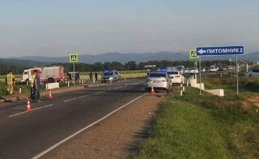 Авария произошла на дороге Майкоп – Гузерипль на подъезде к биосферному заповеднику