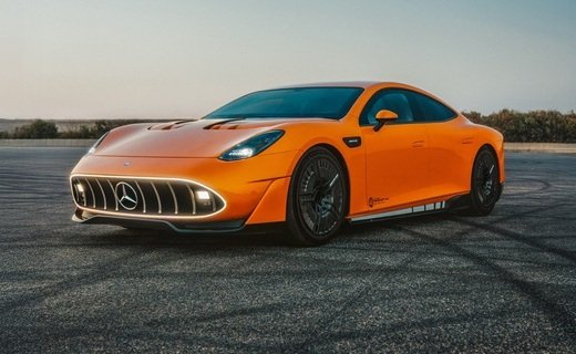 Электроконцепт Mercedes-AMG GT XX прошёл испытания натреке в Нардо и побил 25 рекордов дальних поездок
