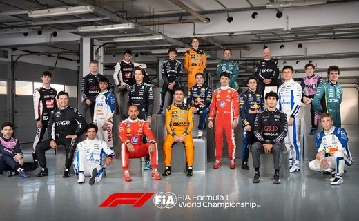 Руководство автоспортивного чемпионата "Формула 1" представило официальное фото участников сезона 2026 года