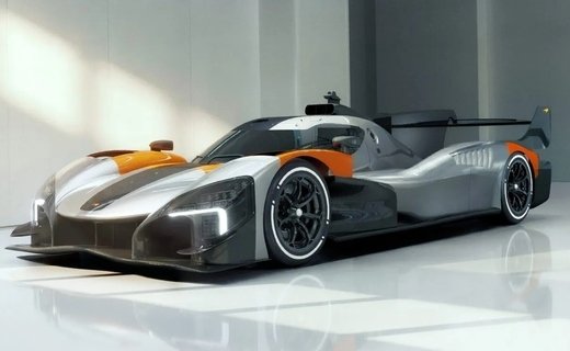 Компания McLaren показала свой новый гоночный болид MCL-HY для марафона в Ле-Мане
