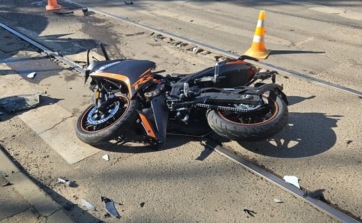 Смертельное ДТП с участием мотоцикла и кроссовера произошло в Краснодаре 26 апреля