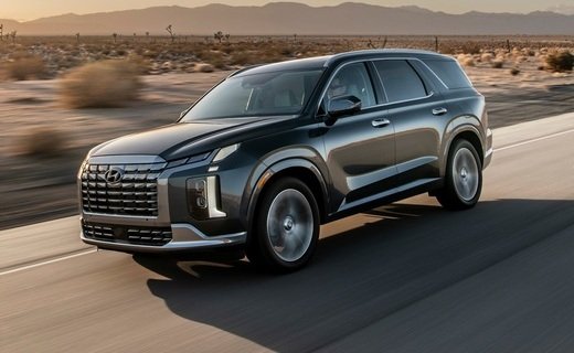 Hyundai Palisade 2023 модельного года получил изменённый дизайн, интерьер, новые системы и ассистенты водителя