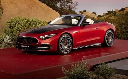 Компания Mercedes представила обновлённый роскошный родстер Mercedes-Maybach SL 680 Monogram