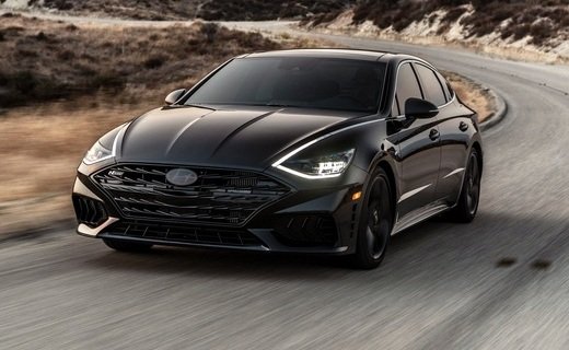 В США в продажу поступил седан Hyundai Sonata N Line Night Edition