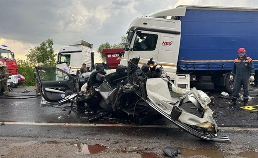 Массовое ДТП, в результате которого погибли три человека, произошло на Ростовском шоссе под Краснодаром днём 20 июля