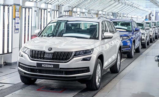 Юбилейным стал кроссовер Skoda Kodiaq