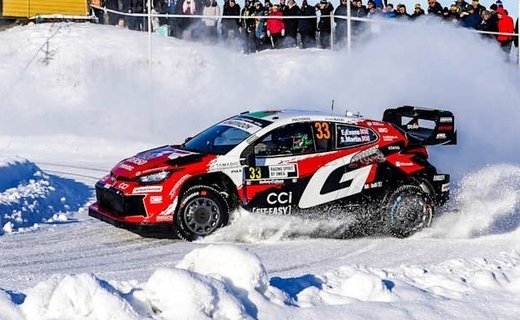 Выступающий за команду Toyota Gazoo Racing WRT Элфин Эванс выиграл "Ралли Швеция 2026"