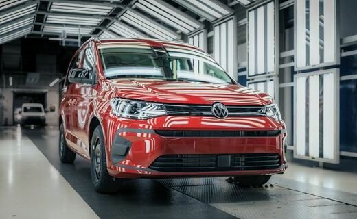 Обновленный Volkswagen Caddy начал сходить с конвейера в Познани