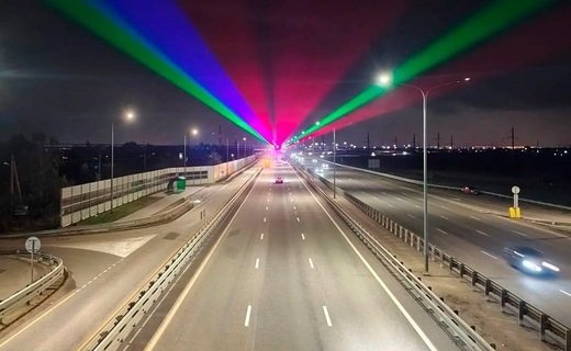 Автодор испытывает лазерную систему для повышения внимания водителей