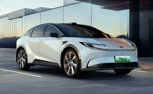 В Китае появился серьёзный конкурент электрическому кроссоверу Tesla Model Y - новый паркетник Toyota bZ5