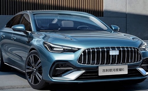 Geely готовится представить новый гибридный седан от Galaxy