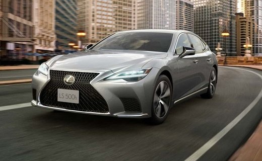 Компания Lexus представила на японском рынке седан LS 2024 модельного года