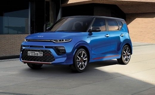 Kia Soul 2022 модельного года приедет в Россию с новым логотипом марки