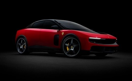 Компания Ferrari представила первый в своей истории полностью электрический автомобиль - это 1050-сильный Ferrari Luce