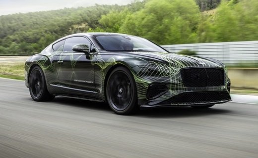 Компания Bentley показала Continental GT нового поколения и раскрыла некоторые характеристики