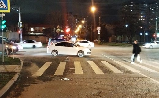 ДТП с участием семилетнего ребёнка, произошло в Краснодаре вечером 24 февраля