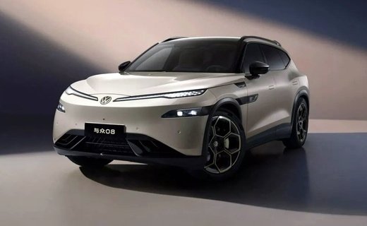 Компания Volkswagen представила в Китае новый электрический кроссовер ID. Unyx 08