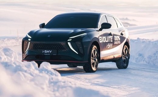 Производство электрического кроссовера Evolute i-Sky стартует в России в ближайшее время