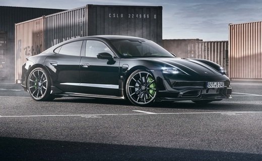 Ателье Brabus предложило пакет доработок для электрического Porsche Taycan Turbo S