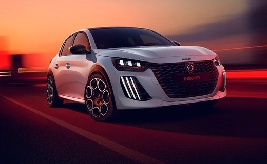 Компания Peugeot представила электрический хот-хэтч e-208 GTi