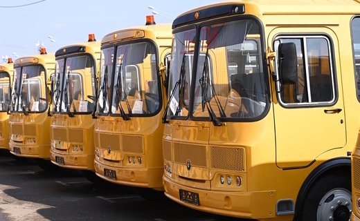 Краснодар получил 20 новых школьных автобусов