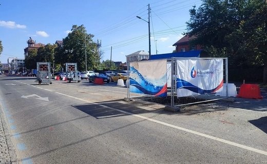 Реконструкция коллектора на Красных Партизан в Краснодаре продлится около четырёх месяцев