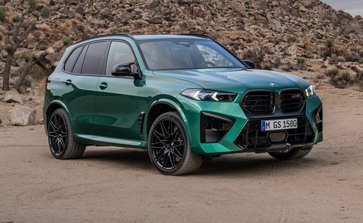 Компания BMW представила обновлённые "заряженные" кроссоверы X5 M Competition и X6 M Competition