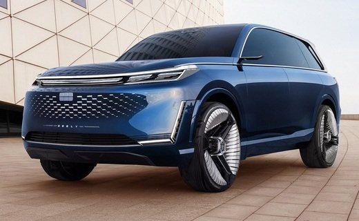 Концептуальный кроссовер Geely Galaxy Starship получил международную награду Red Dot Award: Design Concept 2024