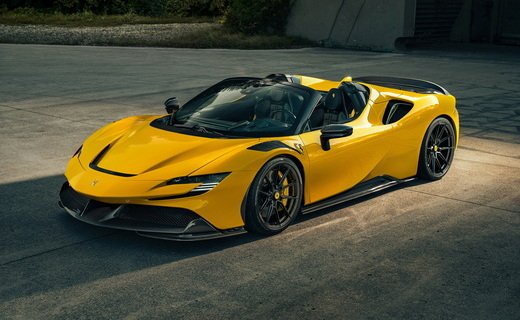 Тюнинг-ателье Novitec представила пакет улучшений для открытого супергибрида Ferrari SF90 Spider